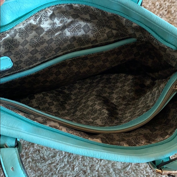 NWT Large Light Mint Green/Aqua Bag - Picture 5 of 5